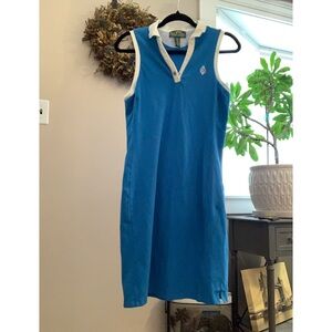 Ralph Lauren Blue Midi Dress